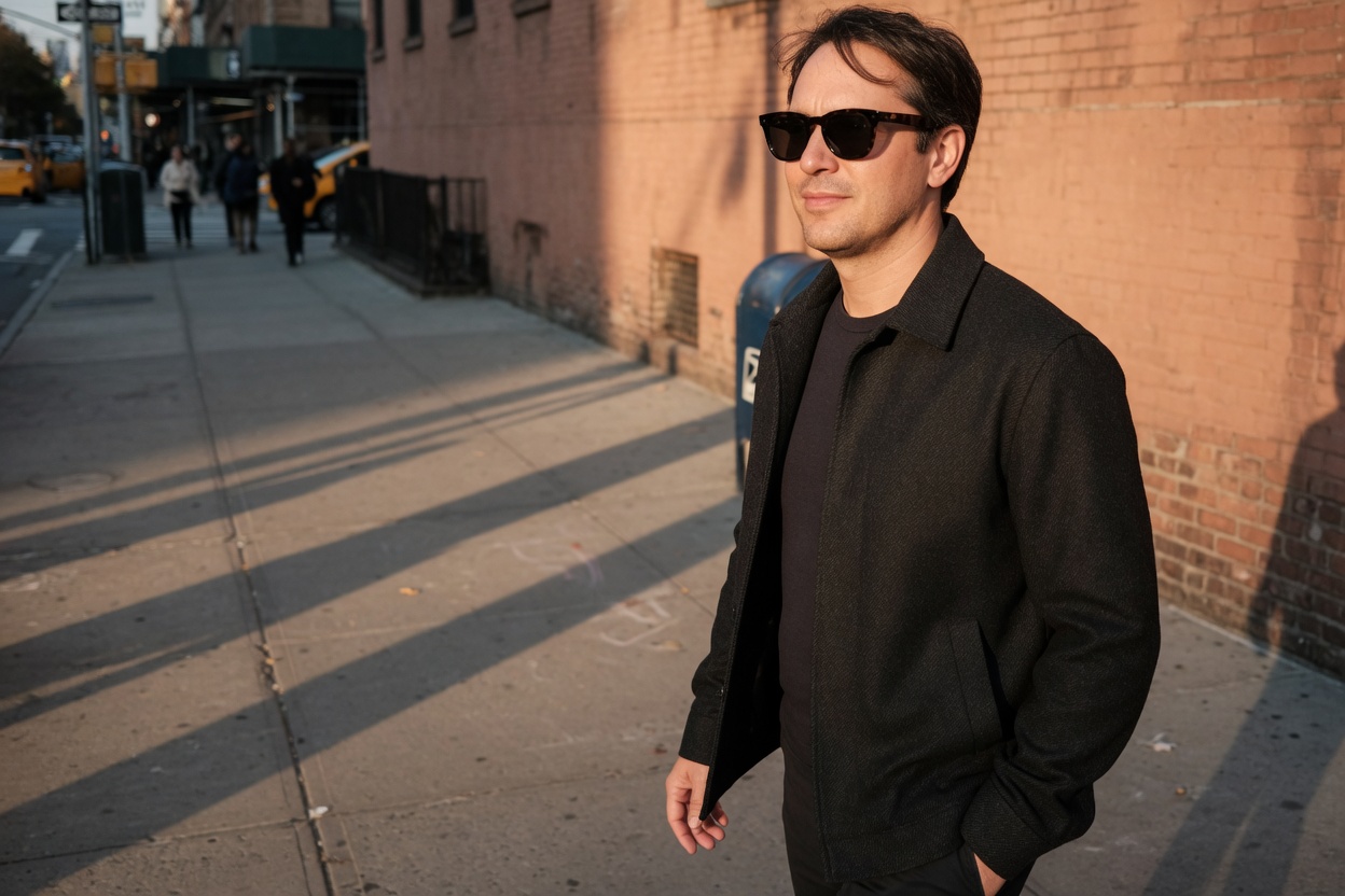 Person wearing GCG glasses